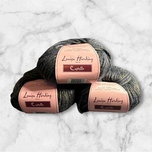 Louisa Harding Castello lot of 3 ball yarn color 08 Lot 380 NWT